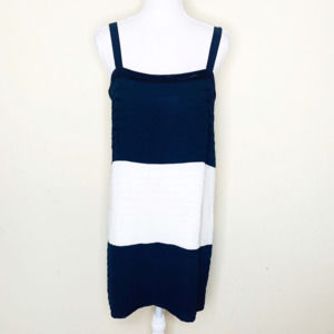 NWT Taylor Silk Layered Colorblock Dress Size 8
